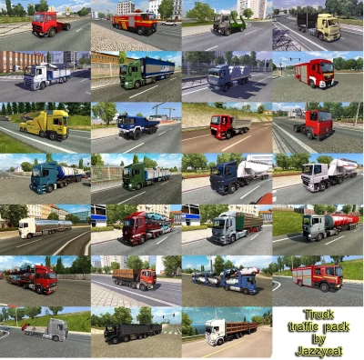 Truck Traffic Pack by Jazzycat v6.2.1