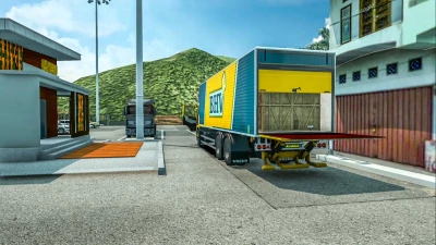 Volvo FM Delivery Truck Mod With Load Animation - ETS2 and ATS 1.43