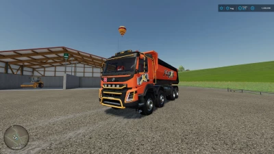 Volvo FMX 8X4 Hardox Tipper FS Miner's Edit v1.0.0.0