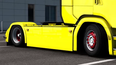 Old-School sideskirts for Scania Next-Gen 1.40