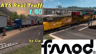 Real traffic density by Cip compatibility addon for Improved trains mod v3.6.rev1.40