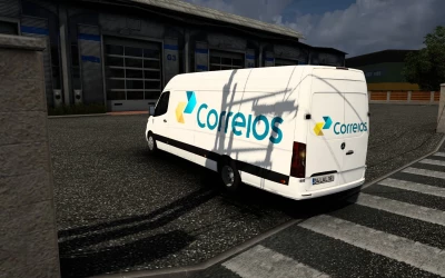 SKIN MERCEDES-BENZ SPRINTER 2021 CORREIOS ETS2 AND ATS 1.40