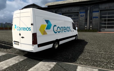 SKIN MERCEDES-BENZ SPRINTER 2021 CORREIOS ETS2 AND ATS 1.40