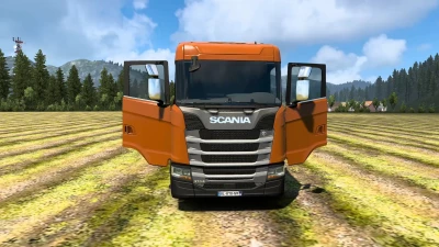 All Scania Trucks Door Animation Mod 1.40