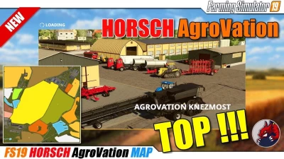 AutoDrive course for Horsch Agrovation Map v1.0