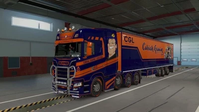 CGL Scania S/SCS Box Trailer Combo v1.0