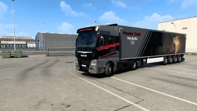 Combo skin Penske Truck v1.0