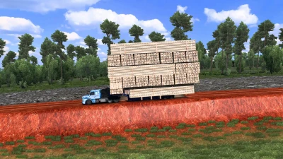 Giant Cargo Trailer Mod 1.40