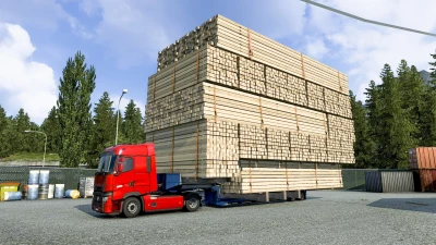 Giant Cargo Trailer Mod 1.40