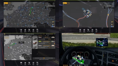 GPS and Map Navigation Mod v1.3 ETS2 1.40