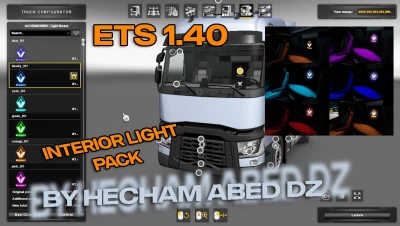 Interior Light Pack Renault T v1.0