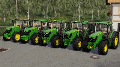 John Deere 6R Medium Frame (2014-2021) v1.0.0.0