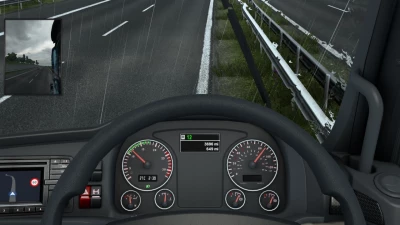 MAN TGX E6 Easy Read Dashboard 1.40