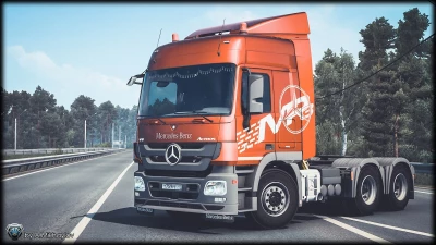 MB Actros MP3 MULTICOLOR SkinPack v1.0