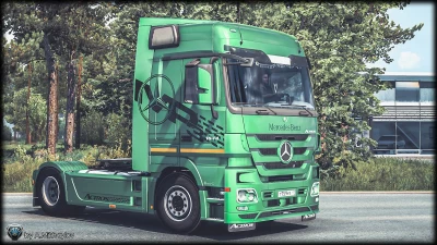 MB Actros MP3 MULTICOLOR SkinPack v1.0