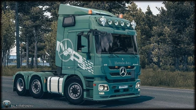 MB Actros MP3 MULTICOLOR SkinPack v1.0