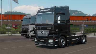 Mercedes-Benz Actros MP2 Black Edition by Dotec v1.3