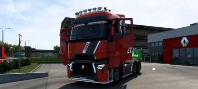 Animated Doors New Renault T - ETS2 1.40.x