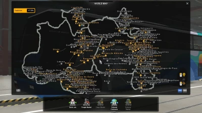 NORTH BRAZIL MAP v5.4 ETS2 1.40