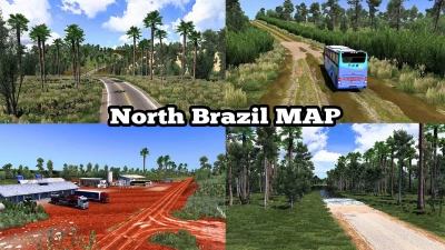 NORTH BRAZIL MAP v5.4 ETS2 1.40