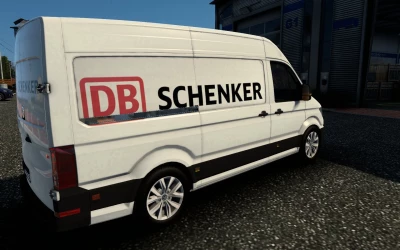 SKIN VOLKSWAGEN CRAFTER ETS2 AND ATS DB SCHENKER 1.40