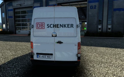 SKIN VOLKSWAGEN CRAFTER ETS2 AND ATS DB SCHENKER 1.40