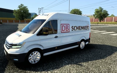 SKIN VOLKSWAGEN CRAFTER ETS2 AND ATS DB SCHENKER 1.40