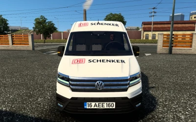 SKIN VOLKSWAGEN CRAFTER ETS2 AND ATS DB SCHENKER 1.40