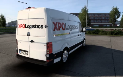 SKIN VOLKSWAGEN CRAFTER ETS2 AND ATS XPO LOGISTICS 1.40