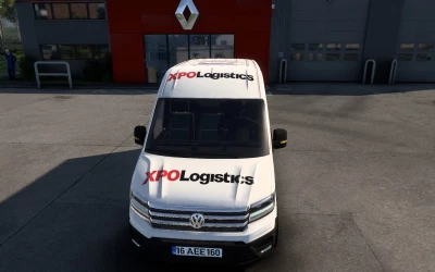 SKIN VOLKSWAGEN CRAFTER ETS2 AND ATS XPO LOGISTICS 1.40