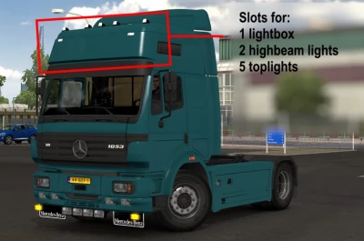 Slots for the Mercedes SK by XBS