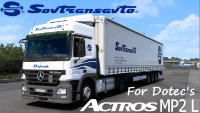 SovTransAvto Mercedes Actros MP2 L Paintjob Combo 1.40