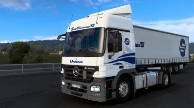 SovTransAvto Mercedes Actros MP2 L Paintjob Combo 1.40