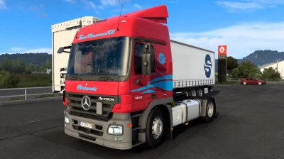 SovTransAvto Mercedes Actros MP2 L Paintjob Combo 1.40