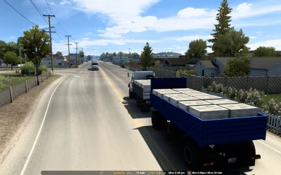 Ural Next for ATS with BDF trailer and cargoes v1.6