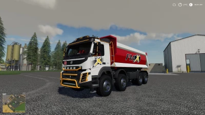 Volvo FMX 8X4 Hardox Tipper FS Miner's Edit v1.0