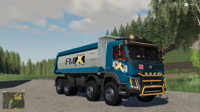 Volvo FMX 8X4 Hardox Tipper FS Miner's Edit v1.0