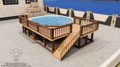 Wooden Pool Deck v1.0.0.0