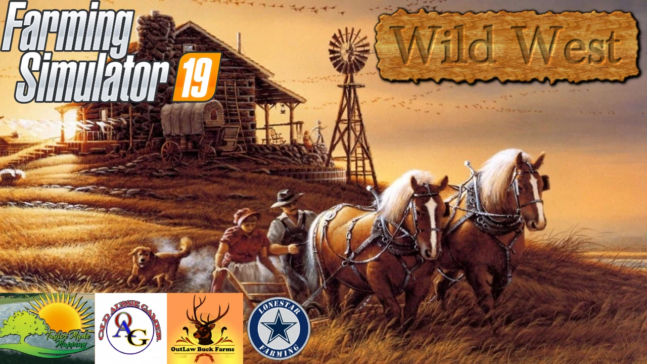 Карта wild west 16x