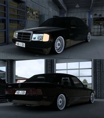 [ATS] Mercedes-Benz W201 190E v3.0 1.40