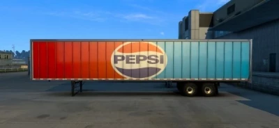 [ATS] Pepsi-Cola 53 ft Standalone Trailer + Freightliner Cascadia Pepsi Edition v1.0