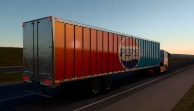 [ATS] Pepsi-Cola 53 ft Standalone Trailer + Freightliner Cascadia Pepsi Edition v1.0