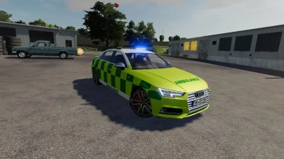 AUDI S4 UK EMERGENCY VEHCILES PACK v1.0.0.0