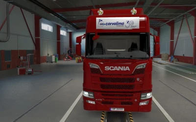 BIG LIGHTBOX SCANIA R AND S 2016 CARVALIMA TRANSPORTES 30 ANOS 1.40