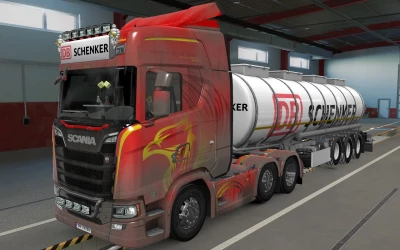 BIG LIGHTBOX SCANIA R AND S 2016 DB SCHENKER 1.40