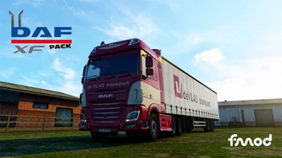 Daf Xf Open Pipe Pack Sound 1.40