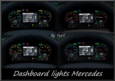 Dashboard Lights Mercedes v1.2