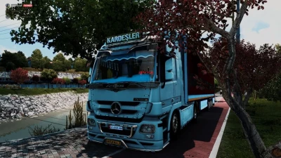 ETS2 Eren Geckin Actros MP3 Edit 1.40