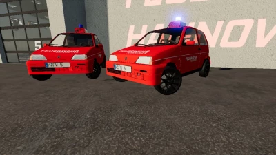 Fiat Cinquecento 1991 fire brigade hanover v1.0.0.0