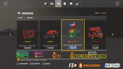 FS19 Amazone Condor GC 15001 By BOB51160